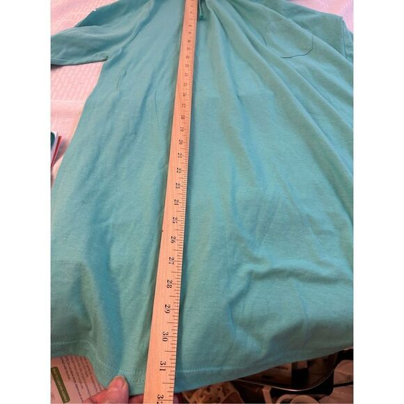 Simply southern long sleeved thin hoodie t shirt green elephant large NEW rn#147 - Picture 10 of 10